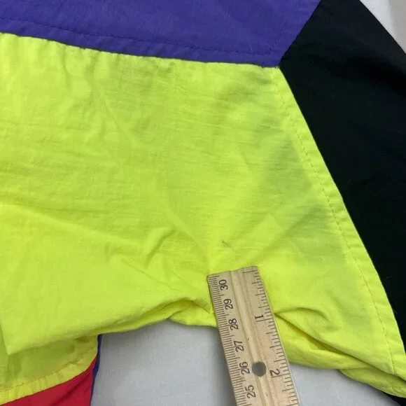 Vtg Dual Control Pullover Windbreaker Women's Medium READ LISTING 80s 90s Style - Picture 10 of 15